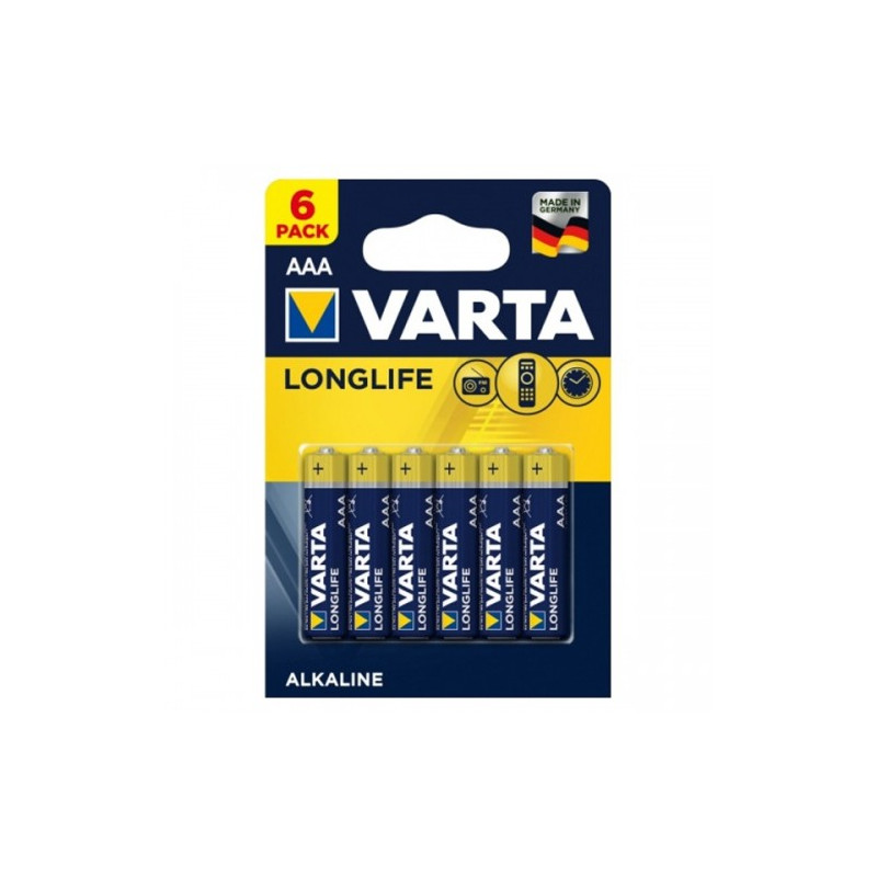 Varta Longlife Micro AAA, 10er-Pack